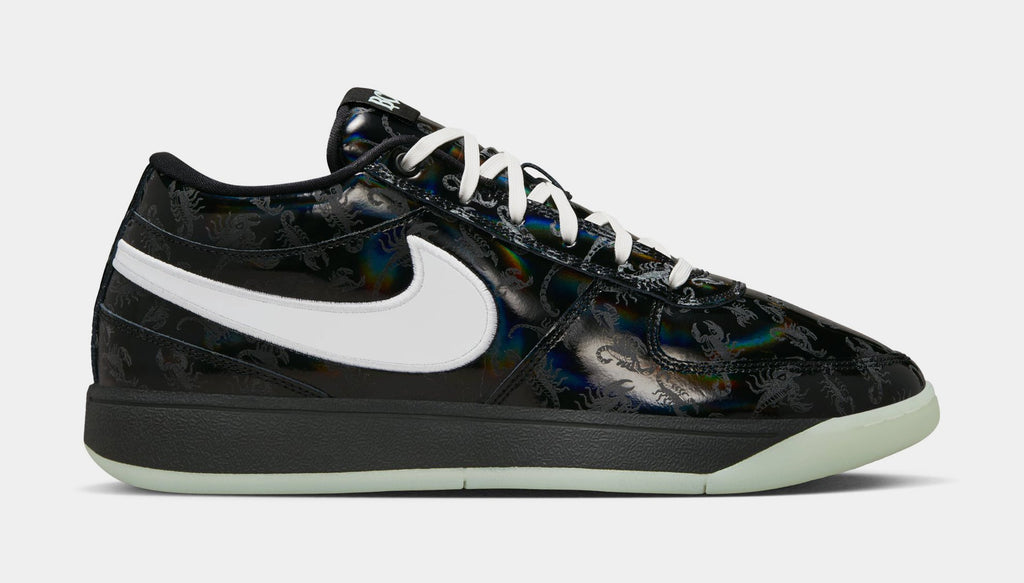 Book 1 Scorpion Mens Basketball Shoes (Black/Black/White)