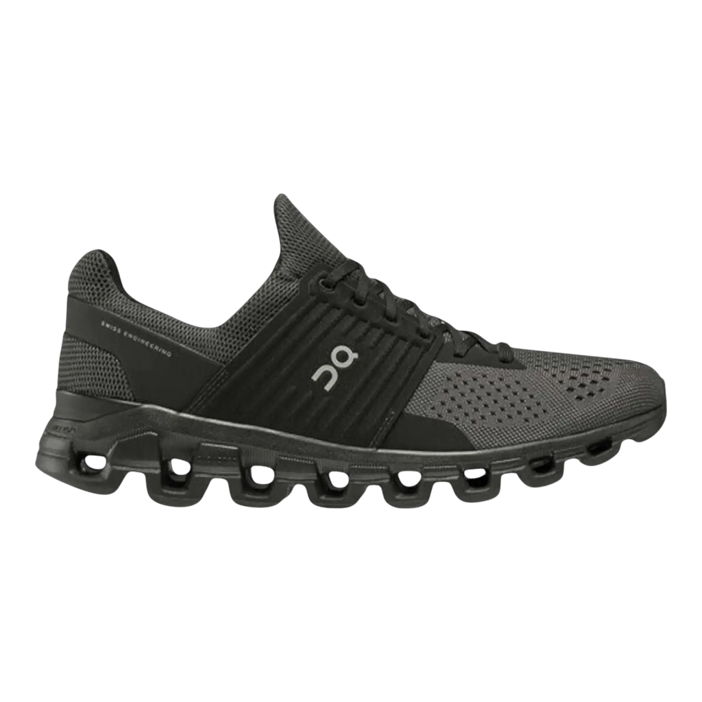On Cloudswift Running Sneaker in All Black | Men