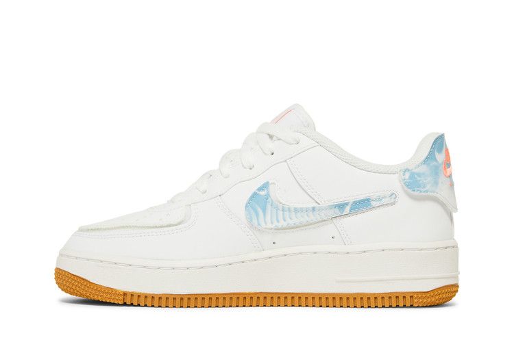 Nike Air Force 1 GS 'White Bleached Coral Clouds'