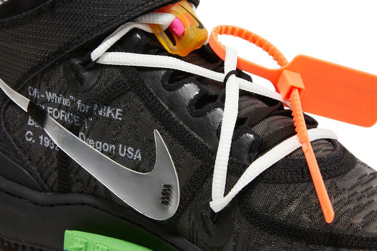 Off-White x Nike Air Force 1 Mid 'Black'