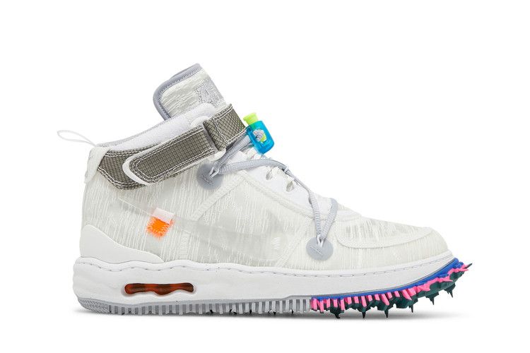 Off-White x Nike Air Force 1 Mid 'White'