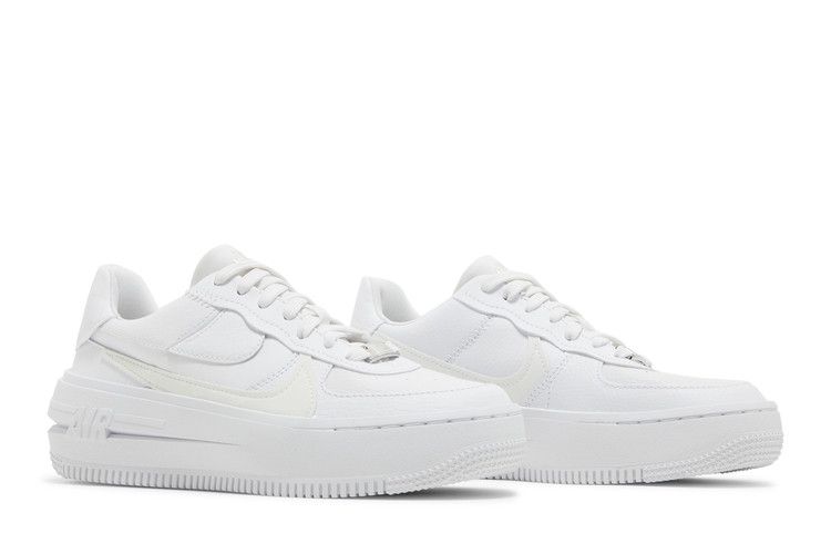 Nike Wmns Air Force 1 PLT.AF.ORM 'Triple White'