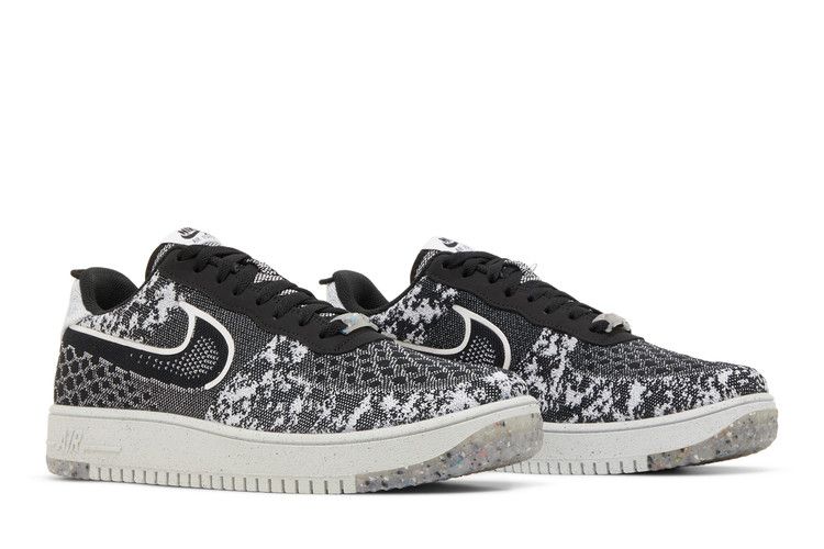 Nike Air Force 1 Crater Flyknit Next Nature 'Black White'