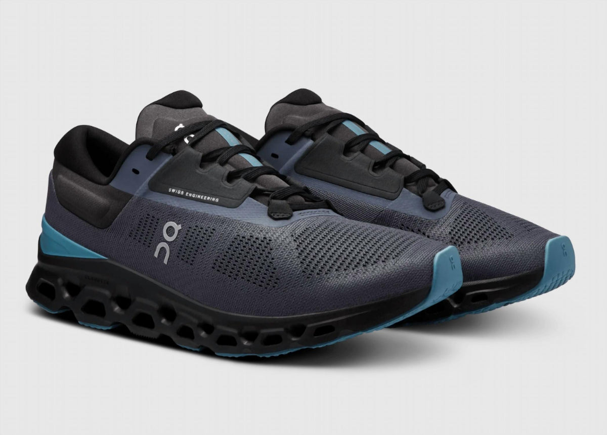 Men's Cloudstratus 3 Shoes In Metal/wisteria