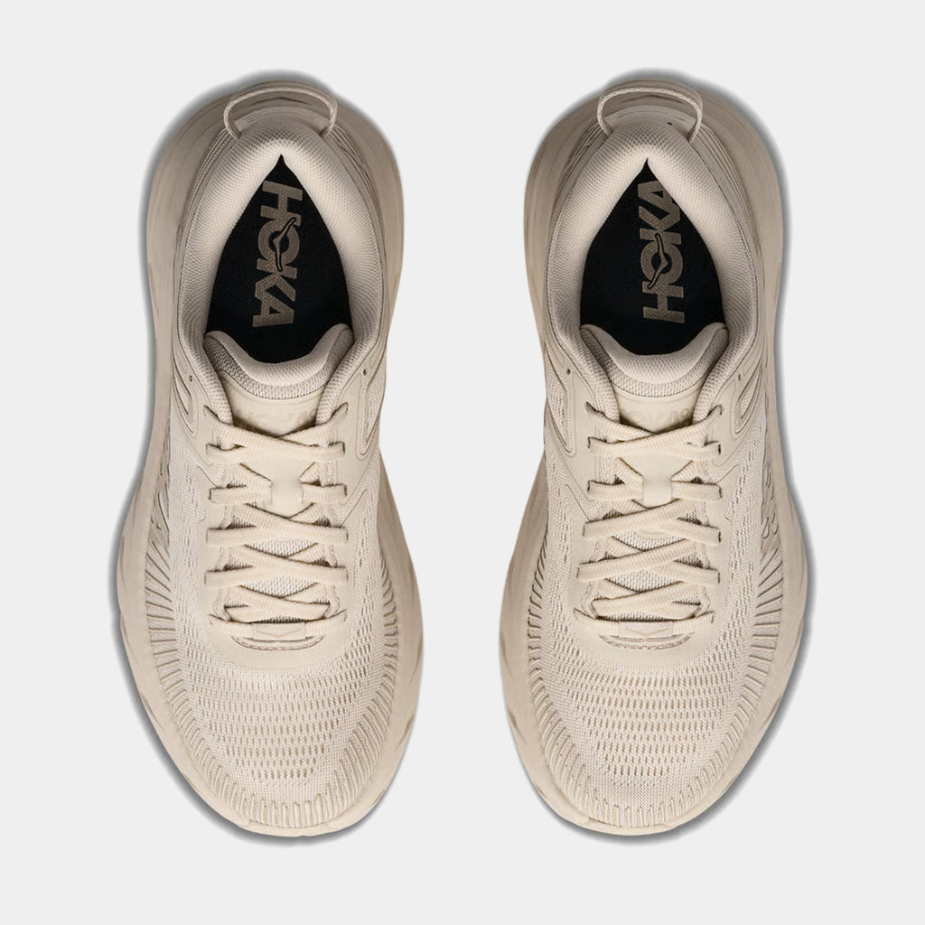Bondi 7 Womens Running Shoes (Oat Milk/Oat Milk)