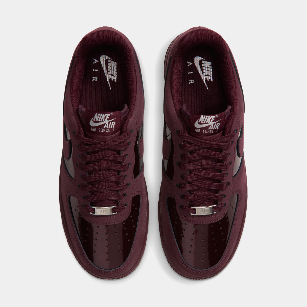 Air Force Street 1 Womens Lifestyle Shoes (Burgundy Crush/Nurgundy Crush)