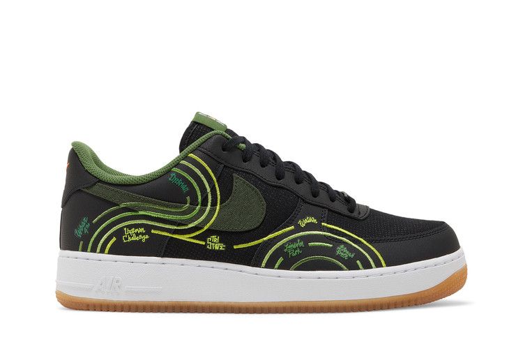 Nike Air Force 1 '07 LV8 'NY vs. NY' — Black/Treeline/White/Carbon Green
