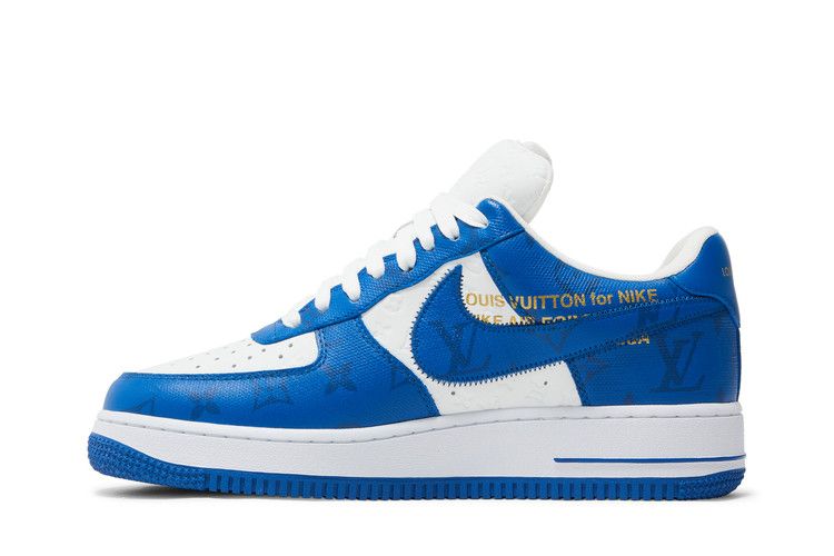Louis Vuitton x Nike Air Force 1 Low 'White Team Royal'
