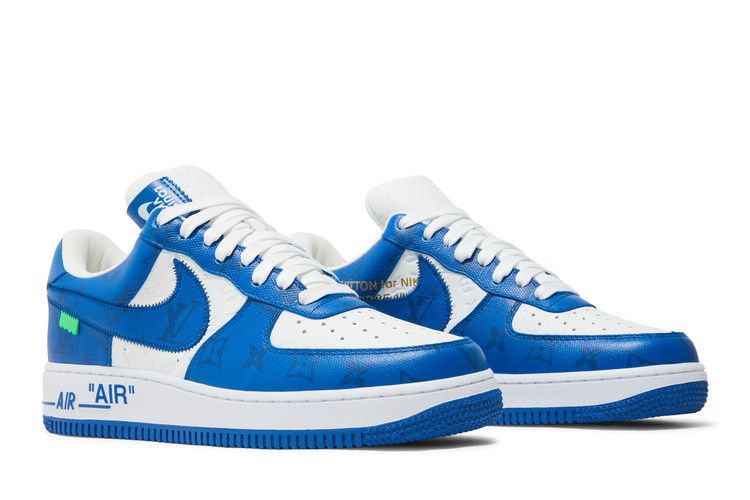 Louis Vuitton x Nike Air Force 1 Low 'White Team Royal'
