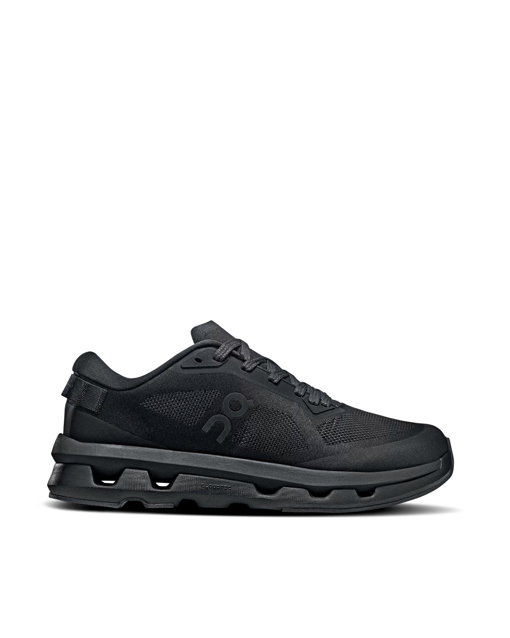 Cloudzone Black Eclipse Sneakers with Integrated Cushioning Technology