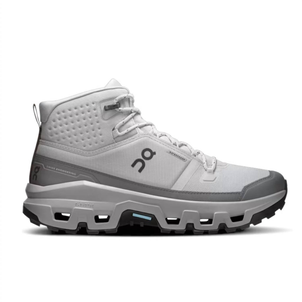 Men's Cloudrock Mid Waterproof Hiking Boot In Glacier/alloy
