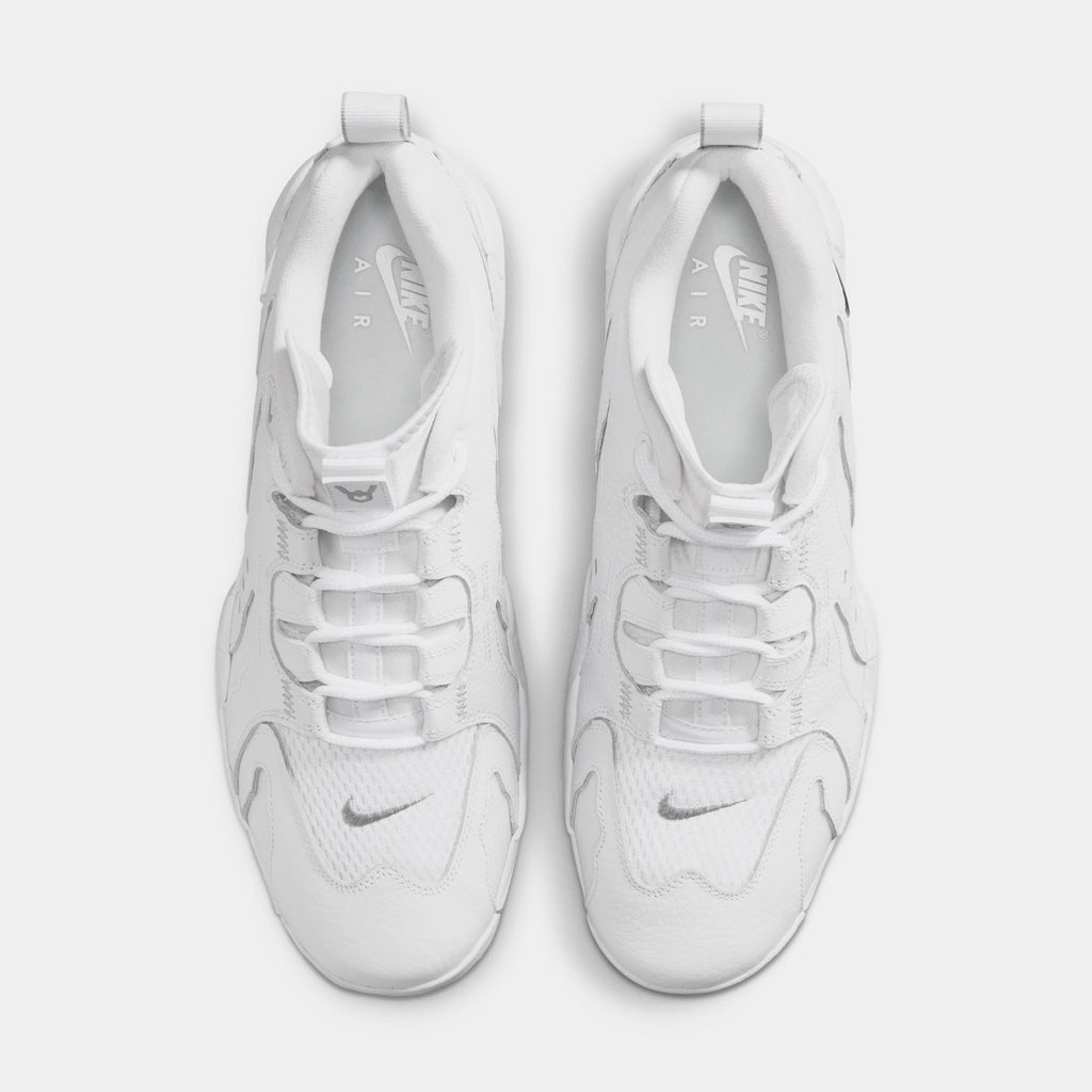 Air DT Max 96 Low Mens Basketball Shoes (White/Metallic Silver/White)