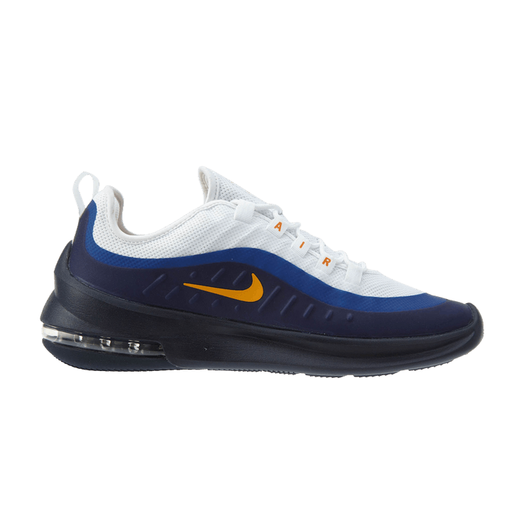 Nike Air Max Axis 'Deep Royal Blue' — White/Orange Peel/Deep Royal Blue