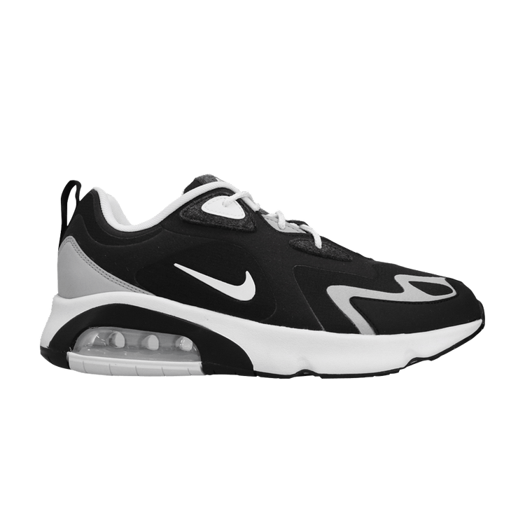 Nike Air Max 200 'Black' — Black/White/White/Wolf Grey