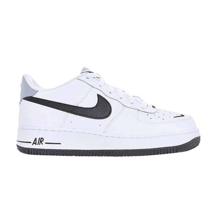Nike Air Force 1 LV8 GS 'White Black Mini Swoosh'