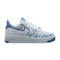 Nike Air Force 1 Crater Flyknit GS 'White Dark Marina Blue'