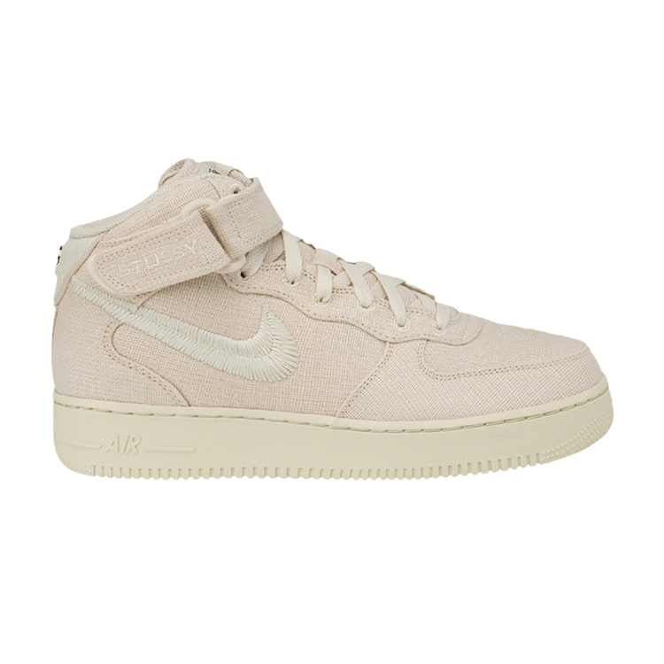 Stussy x Nike Air Force 1 Mid PS 'Fossil'