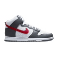 Nike Dunk High 'Embossed Hoops - Iron Grey Gym Red'