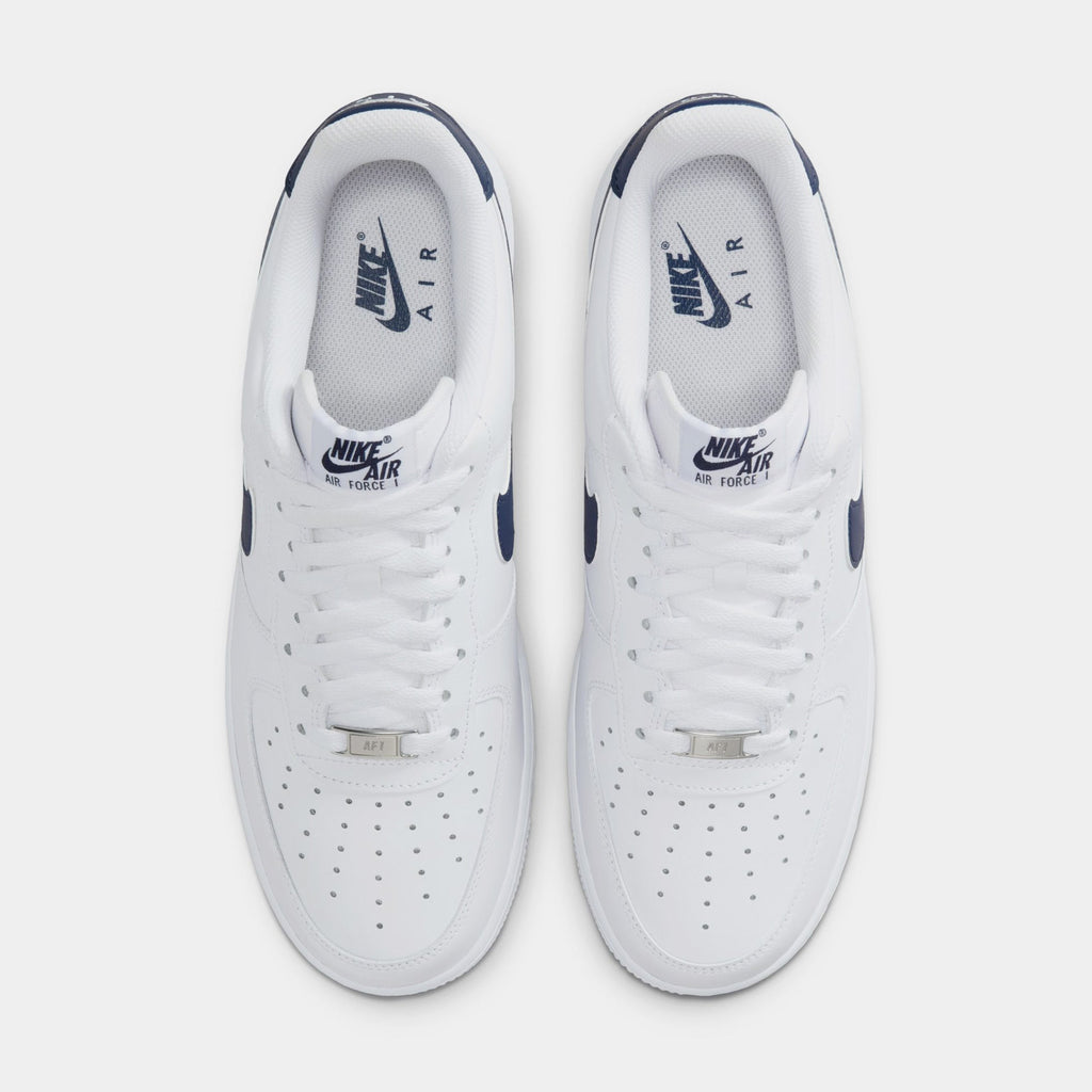Air Force 1 07 Mens Lifestyle Shoes (White/College Navy)