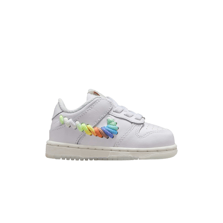 Nike Dunk Low TD 'Rainbow Lace Swoosh'