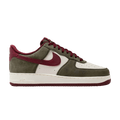 Nike Air Force 1 '07 LV8 'Cargo Khaki Dark Team Red'