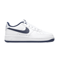 Nike Air Force 1 GS 'White Midnight Navy' — White/Football Grey/Midnight Navy (FV5948 104)