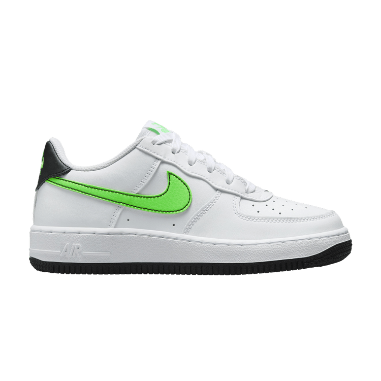 Nike Air Force 1 GS 'White Green Strike'