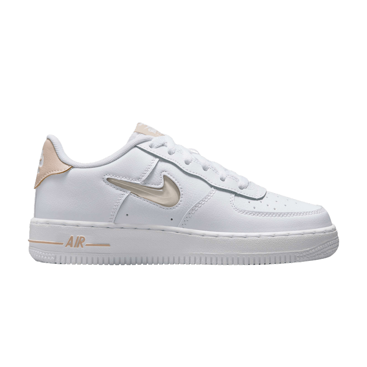 Nike Air Force 1 Low Jewel GS 'White Pale Ivory'