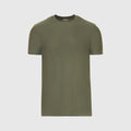Khaki Active Crew Neck