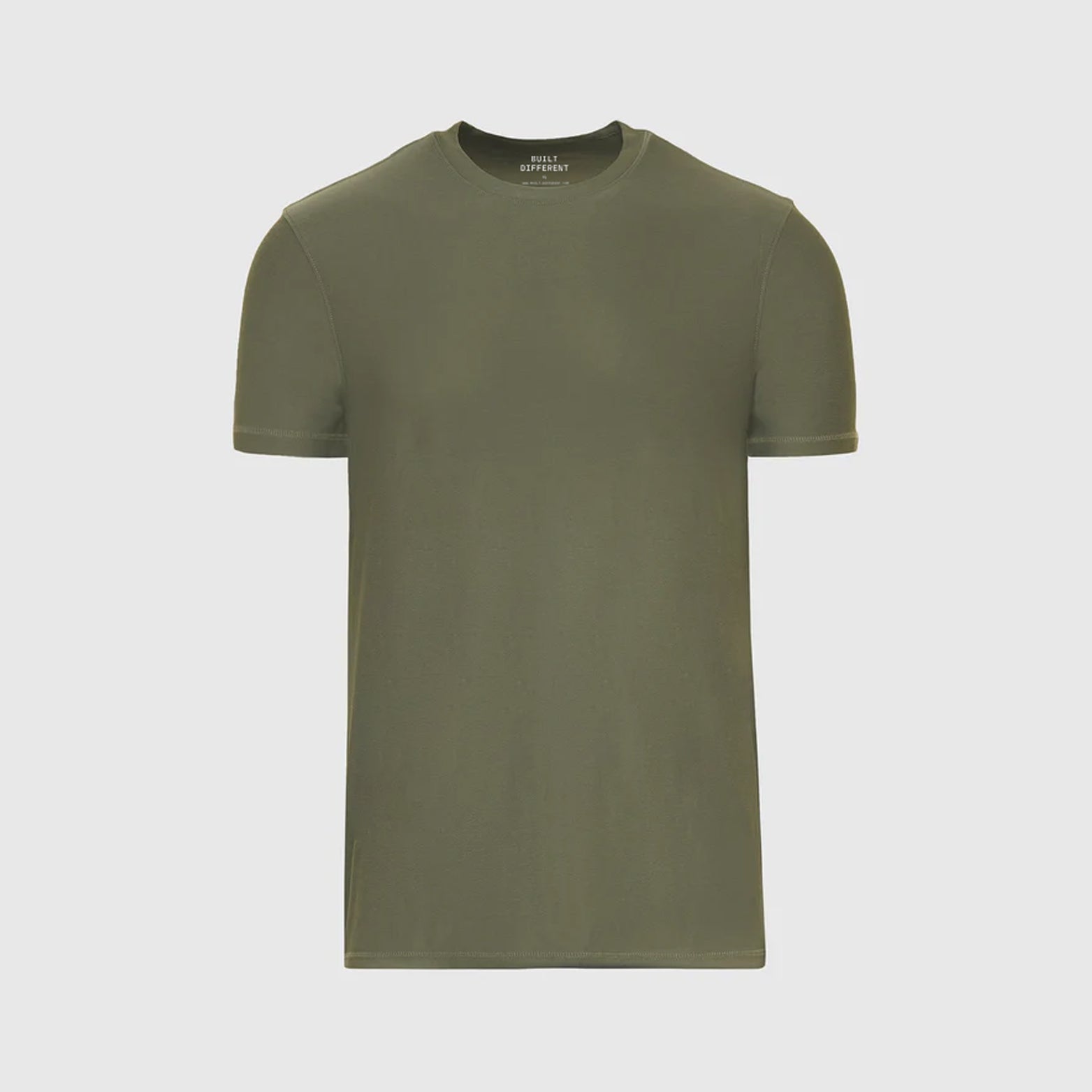 Khaki Active Crew Neck