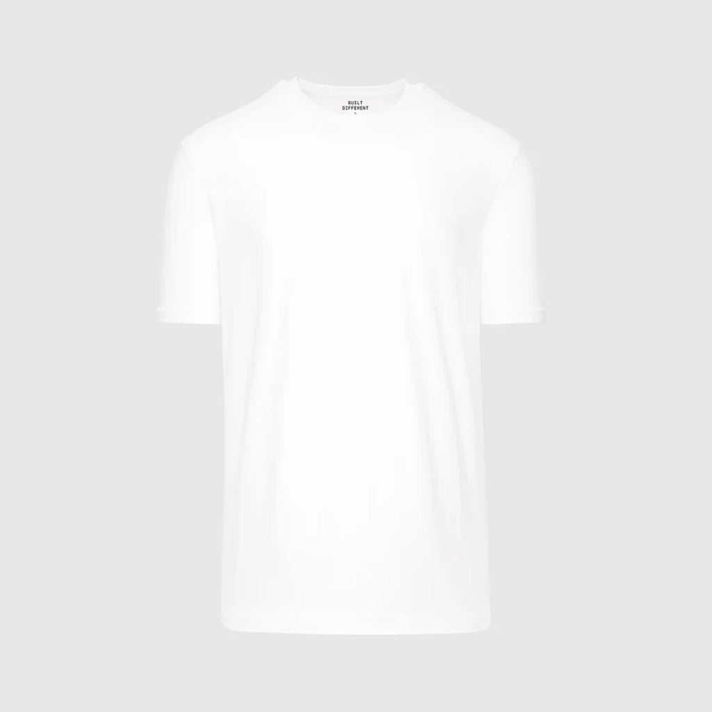 White Active Crew Neck