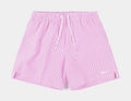 Breaker 7" Volley Trunk Mens Shorts (Pink/White)