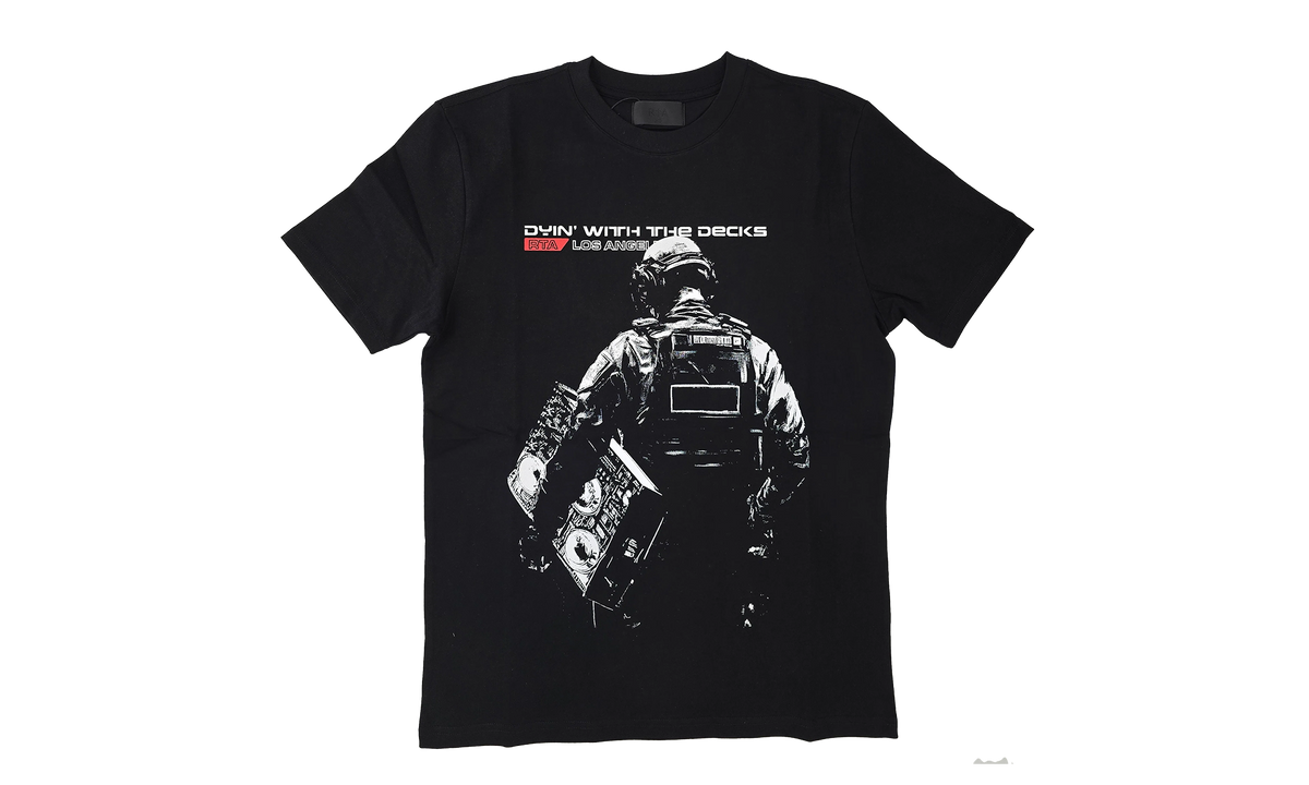 Liam Deck T-Shirt "Black" T1192BLKDE
