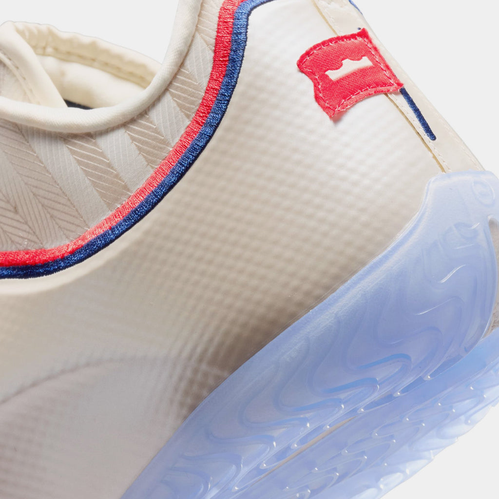 LeBron XXIII Old Glory Mens Basketball Shoes (Pale Ivory/Metallic Gold/University Red)