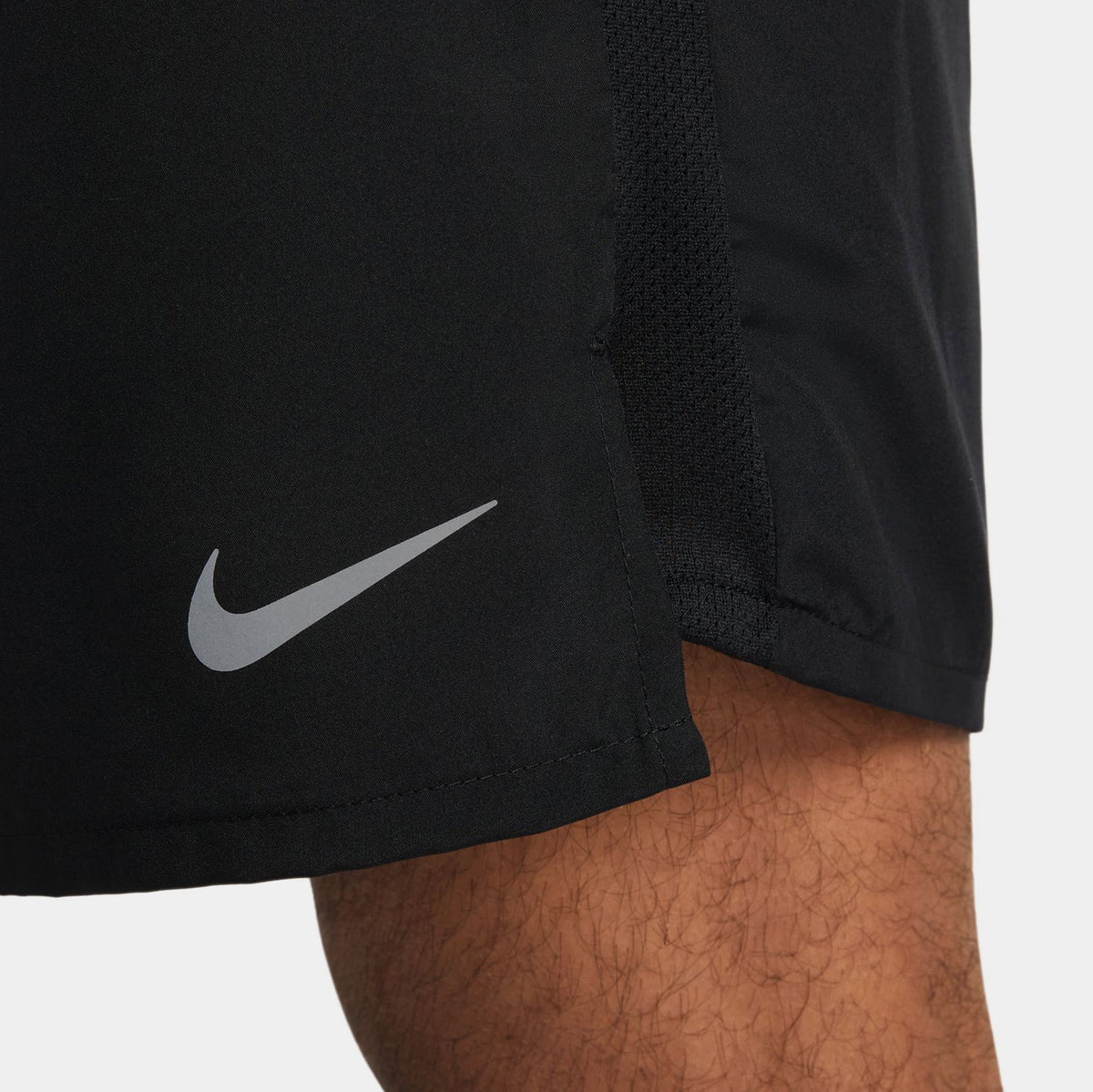 Challenger Dri Fit 7" 2-In-1 Mens Shorts (Black/Black/Black)