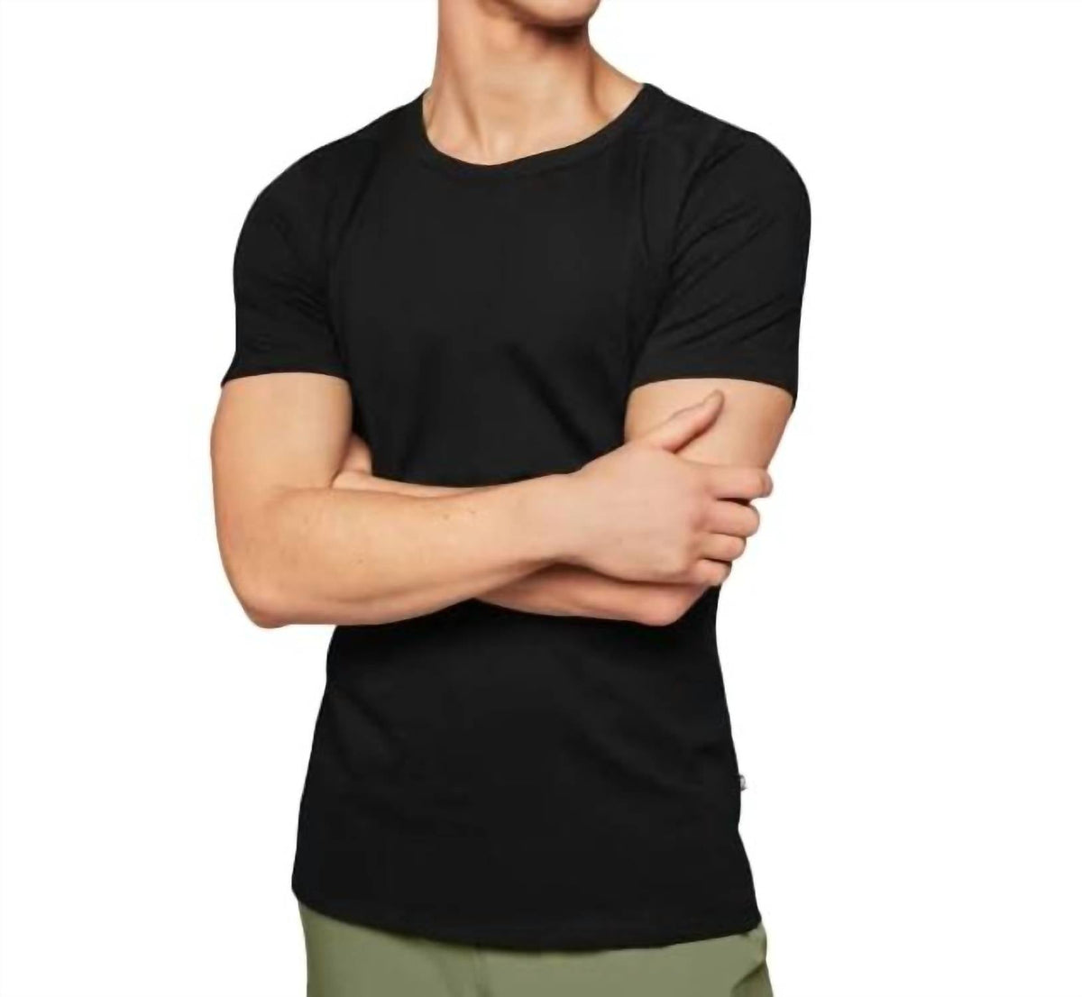 Men's Movement Top In Black