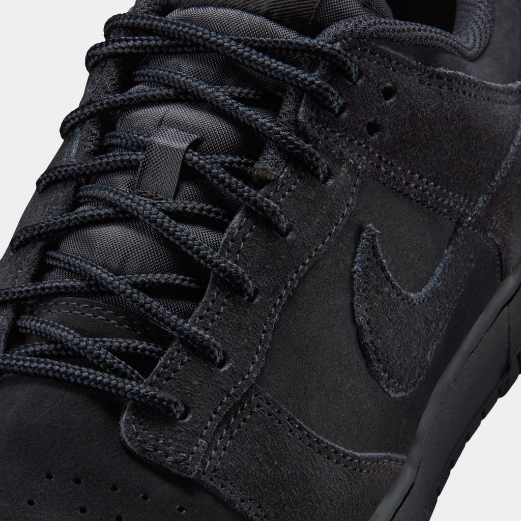 Dunk Low Retro SE Mens Lifestyle Shoes (Black/Black/Black)