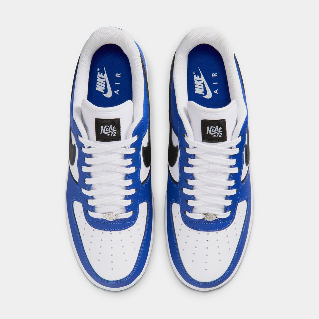 Air Force 1 '07 LV8 Mens Lifestyle Shoes (Old Royal/Black/White/Metallic Silver)