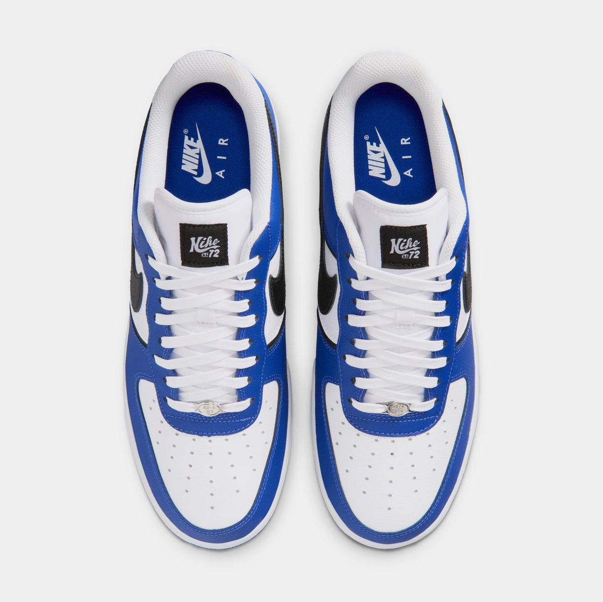 Air Force 1 '07 LV8 Mens Lifestyle Shoes (Old Royal/Black/White/Metallic Silver)