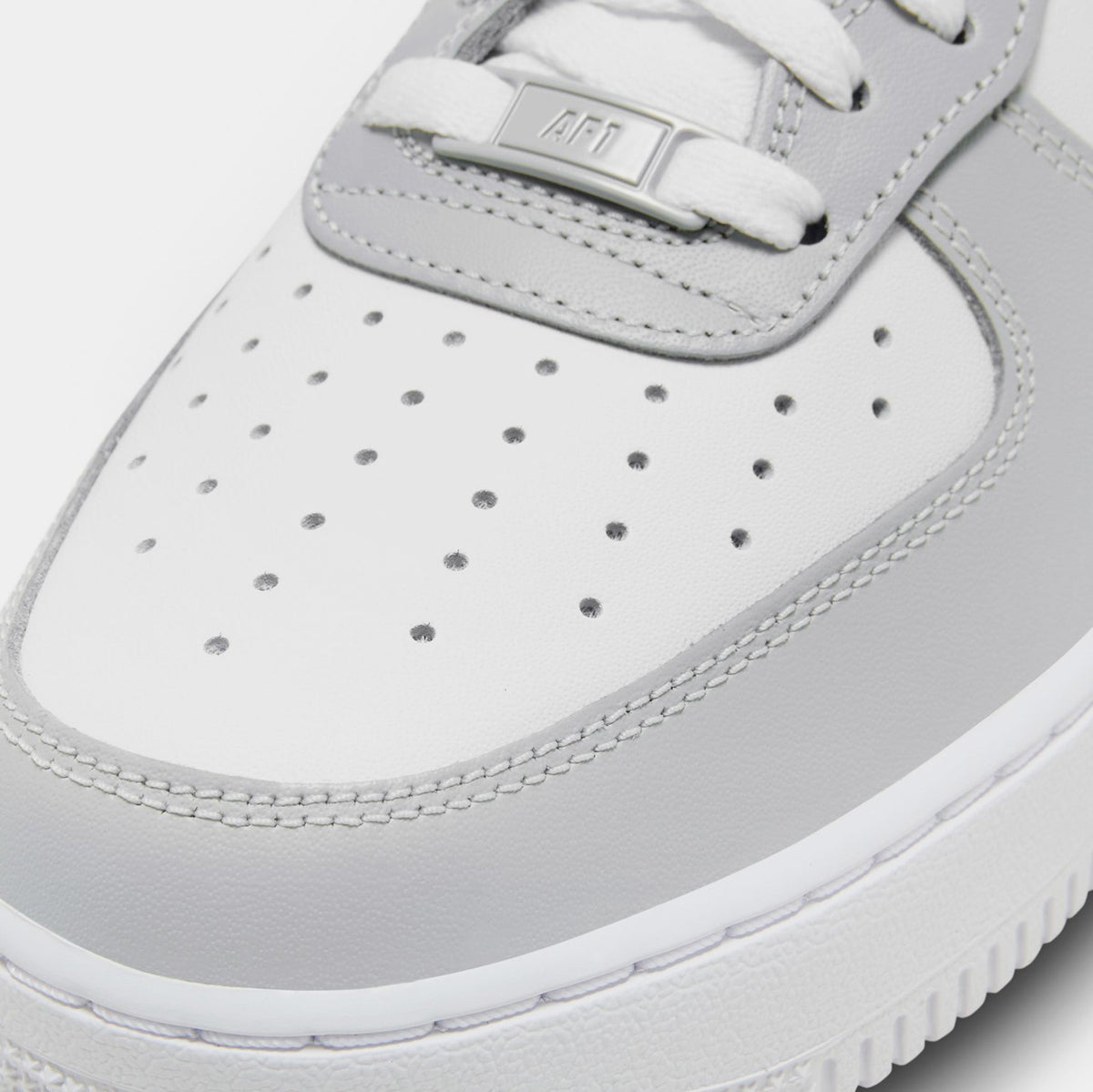 Air Force 1 '07 Mens Lifestyle Shoes (White/Light Smoke Grey/White/Light Smoke Grey)