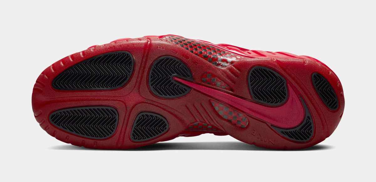 Air Foamposite Pro Gym Red Mens Basketball Shoes (Gym Red/Black)
