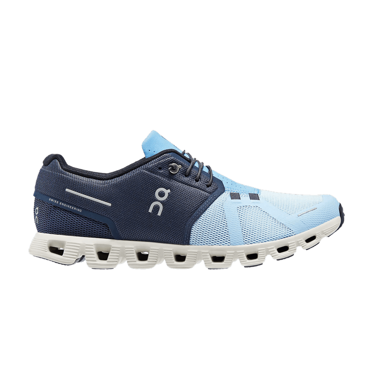 On Cloud 5 Running Shoes in Midnight/Chambray | Men