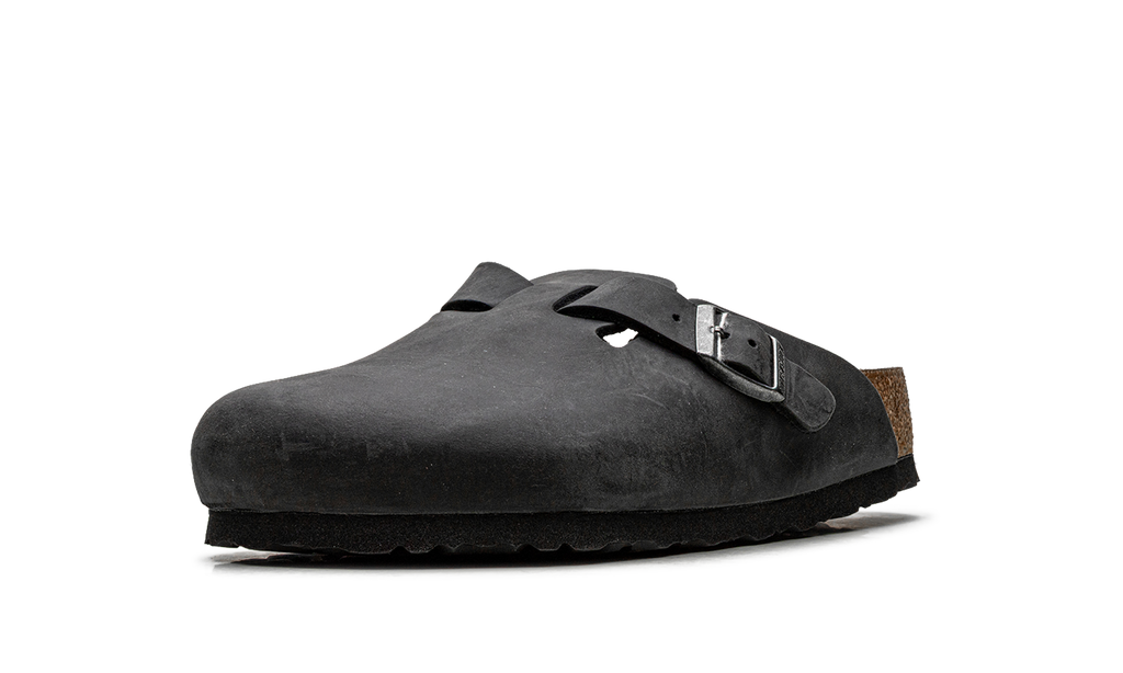 Boston Clog "Wide - Black Oiled Leather" 0059461