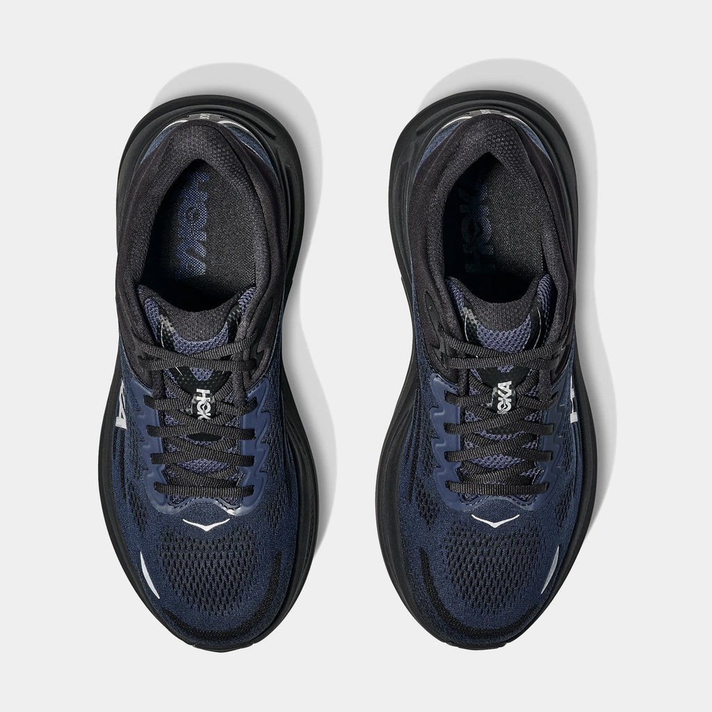 Bondi 9 Mens Running Shoes (Faded Navy/Slate Blue)