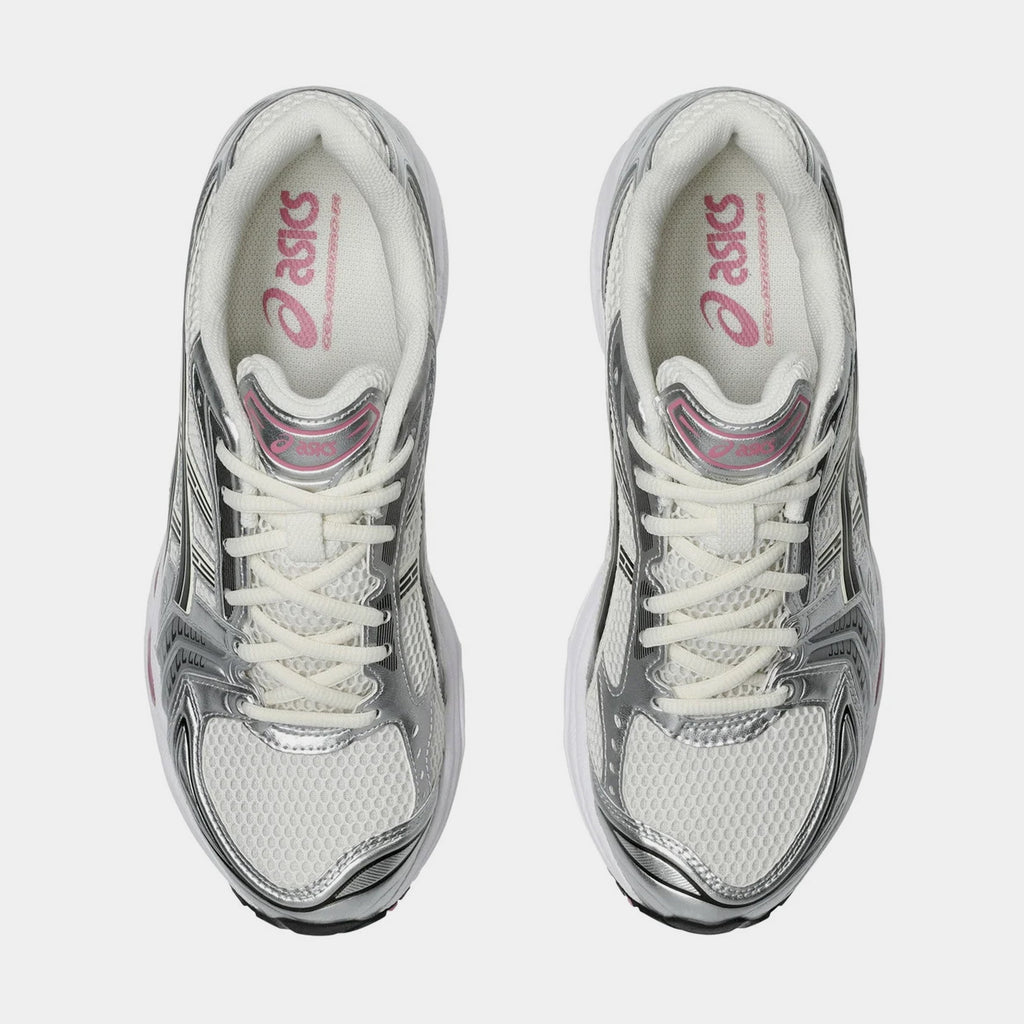 Gel Kayano 14 Mens Running Shoes (Cream/Sweet Pink)