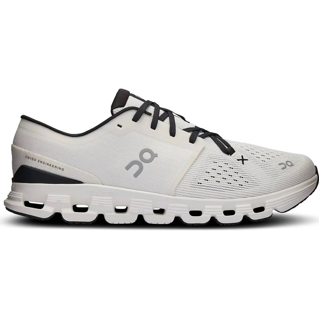 Men's Cloud X4 Running Shoes In Ivory/black