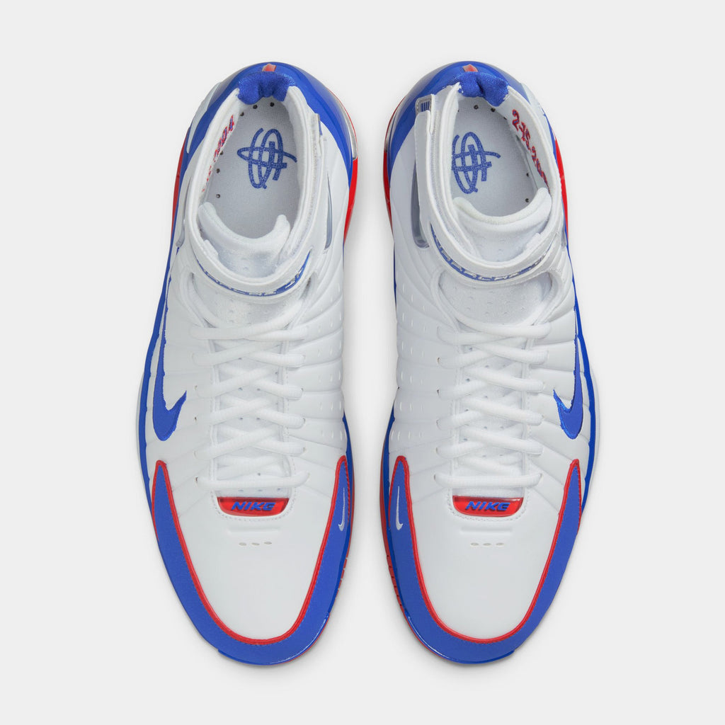 Air Zoom Huarache 2K4 All Star Mens Basketball Shoes (White/Varsity Royal/Varsity Red)