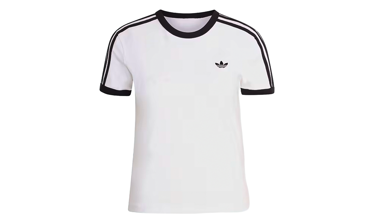 Originals 3-Stripes Slim Tee WMNS "White / Black" KD3683