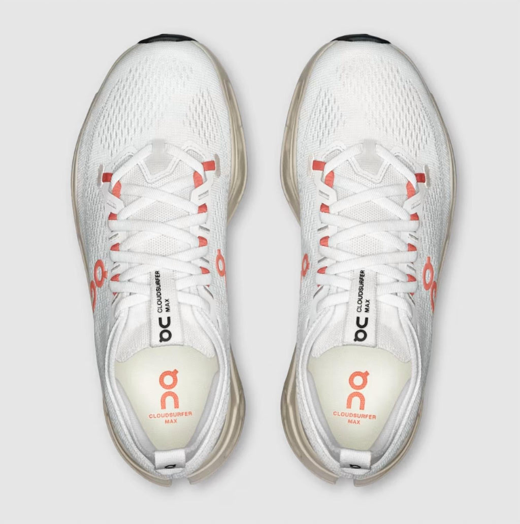 Women's Cloudsurfer Max Shoe In Ivory/salmon