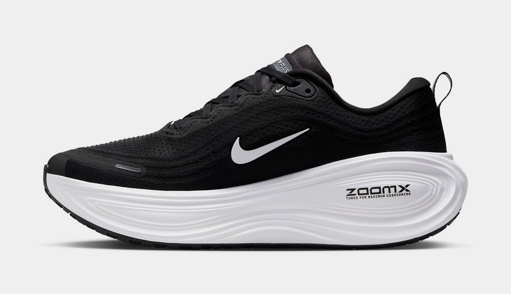 Vomero Plus Mens Running Shoes (Black/White/Anthracite/Light Smoke Grey/Metallic Silver)
